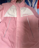 戴维贝拉（DAVE＆BELLA）儿童羽绒服保暖男童外套三防女童休闲中大童外衣冬装新年 粉色【现货】 140 cm（建议身高130-140cm） 实拍图
