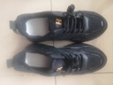 眺德高男鞋春秋新款运动鞋男网面透气户外跑步鞋时尚休闲老爹黑色潮鞋 黑金41码丨透气潮搭 实拍图