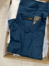 雅戈尔（YOUNGOR）短袖POLO衫男扁机领长绒棉冰凉丝清凉透气POLO衫新品 VSPC533033PCA墨绿色 M 实拍图