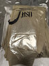 欧莎（OSA）灰色高腰加绒加厚休闲卫裤女秋冬季2025年新款显瘦哈伦裤 卡其色-B款（偏绿色） L 实拍图