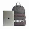 彪马（PUMA）通勤旅行学院风双肩背包男女同款学生印花书包077482 石灰色-03 OSFA/均码 实拍图