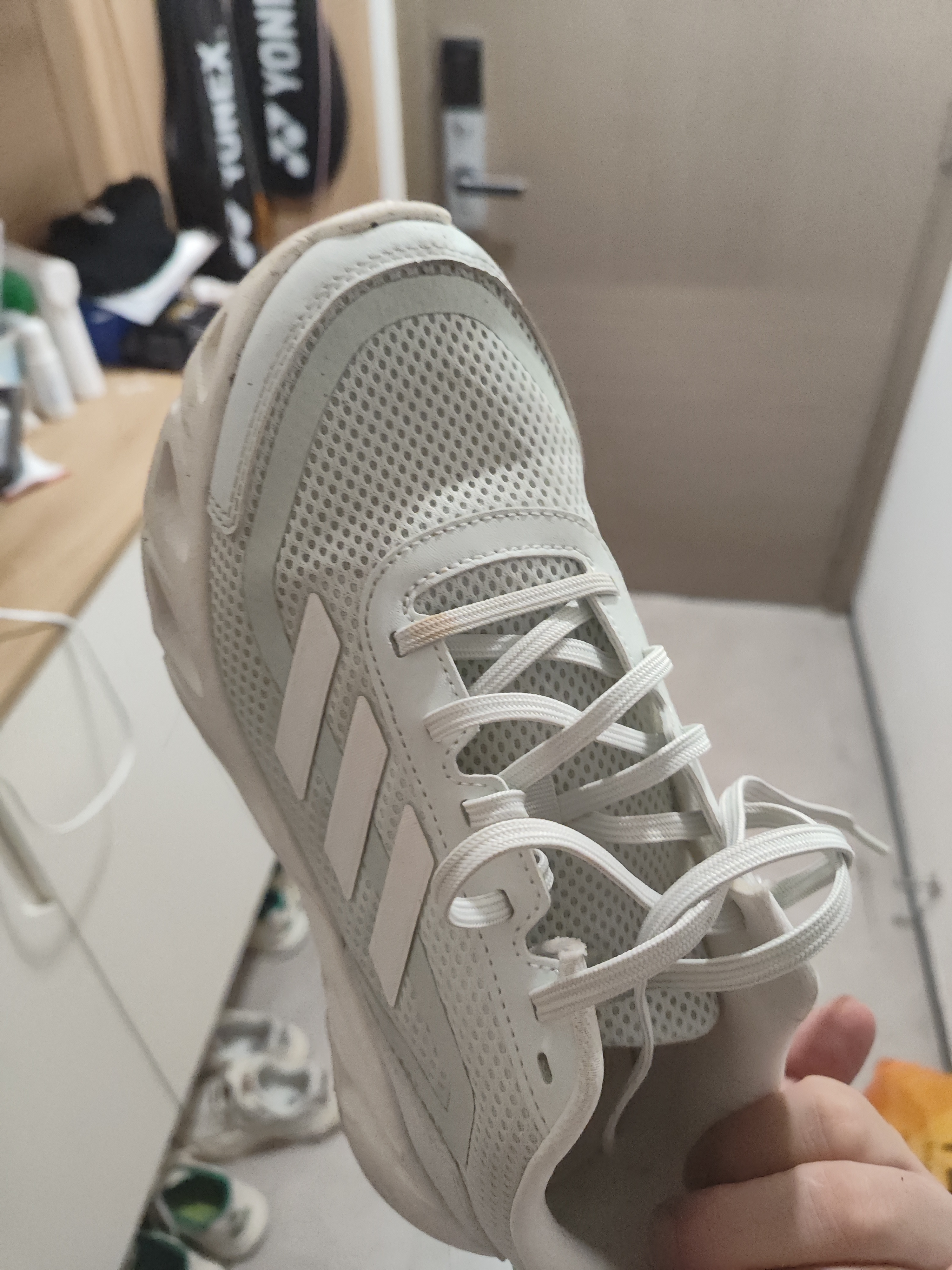 阿迪达斯（adidas）男女户外训练透气网面休闲运动跑步鞋JH9854 41  实拍图