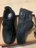 骆驼男士真皮厚底增高休闲皮鞋复古百搭舒适鞋子 P13A307007 黑色 41  实拍图