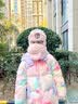 牧萌儿童帽子男童女童冬季骑车防风保暖帽学生加厚防寒宝宝雷锋帽 粉色两件套【帽子+口罩】 均码【头围50-55cm】适用3-8岁 实拍图