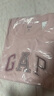 GAP女装2025夏季新款纯棉彩色胶印logo短袖T恤常规休闲上衣765994 粉色 XL (175/92A) 亚洲尺码 实拍图