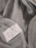 皮尔卡丹（pierre cardin）男装长袖t恤男士2024翻领宽松中年男装POLO 衫上衣服 A88灰色【高品质款】 XL 【建议130-155斤】 实拍图