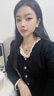 CHOMEL KINSEY双面钛钢项链女2025年新款轻奢小众设计秋冬高级感送老婆生日礼物 黑白双面A款 晒单实拍图