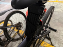 京东京造自行车锁山地公路车便携折叠锁电动车电瓶车摩托车防盗锁 黑色  实拍图