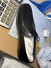金利来（Goldlion）男鞋一脚蹬豆豆鞋舒适乐福鞋商务休闲皮鞋57101035001A-黑色-37码 实拍图