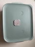 北鼎（Buydeem）陶瓷猪猪饭盒便携保鲜盒上班族学生带饭餐盒蒸锅烤箱适用浅衫绿 实拍图