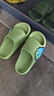 儿童拖鞋男童夏季卡通恐龙室内家居防滑中大童外穿运动凉拖鞋男孩 恐龙【绿色】 36 -37码【内长23cm】 实拍图
