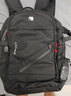 SWICKY瑞士书包男大容量双肩包背包笔记本电脑包旅行包休闲潮高中大学生 普通款黑色大号【两层】 实拍图