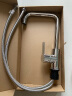 恒洁（HEGII）厨房水龙头 360°可旋转冷热菜盆水槽健康水龙头（含进水软管） 七字管龙头 HMF123-411A 实拍图