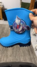 ULTRAMAN奥特曼儿童雨鞋男童轻环保中筒胶鞋小孩宝宝四季雨靴宝宝水鞋 P20130迪迦天蓝 30码/内长190mm 实拍图