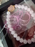 周六福18K金貔貅手串女金珠手链生日礼物水晶  芙蓉石手串 17cm 实拍图