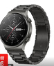 适用华为gt5手表gt5pro表带gt4手表watch4/3腕带gt3不锈钢watch4Pro新款buds链gt3pro荣耀男款2E女 【三珠钢带】钛灰色+送拆带器 22mm适用华为GT5/3/2【P 实拍图