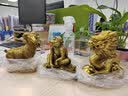 古叶家居纯黄铜十二生肖摆件家居饰品鼠牛虎兔龙蛇马羊鸡狗猪客厅玄关摆设 生肖猴 中号 实拍图