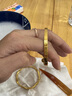 科优特天然玛瑙刀金银首饰保养护理抛光打磨器戒指手镯饰品压花打金工具 【玛瑙刀10cm+抛光棒】随机颜色 实拍图