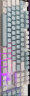 机械革命 耀·K330机械键盘 有线键盘 游戏键盘 金属面板104键混彩背光键盘 全键无冲 电脑键盘 白蓝色 红轴 晒单实拍图