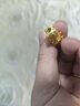 周六福黄金转运珠十二生肖足金手绳生日礼物宝宝款牛 实拍图