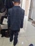 罗蒙儿童西装套装2025新款男童主持人花童中大童钢琴毕业演出服礼服狂 五件套 外套裤子马甲衬衫领结 130 实拍图