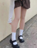 优棵树光腿神器打底裤袜女秋冬季加绒加厚裸感美腿黑色显瘦肤色连脚裤袜 连脚黑【秋冬210g/10-20°c】 1条 均码 建议身高150cm-180cm 实拍图