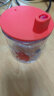 日康（rikang）牛奶杯 儿童带盖吸管带手柄喝奶杯可微波加热240ML B1055-1 红色 实拍图