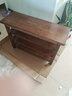 源艺小筑实木换鞋凳鞋柜门口家用入门坐凳一体多层网红多功能落地鞋架 三层【长80*宽30*高54】胡桃色 送货上门 实拍图