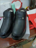 卡堡罗（KABAOLUO）棉鞋男冬季加绒加厚真皮保暖男士棉皮鞋防水防滑老人中老年爸爸鞋 5113黑色真皮精品版 40 实拍图