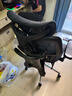 赛谷人体工学椅 电脑椅子 家用办公椅久坐舒服撑腰电竞椅可躺老板座椅 风行者Air 黑色 钢制脚 实拍图
