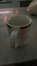 MULTIPOTENT茶杯2个陶瓷盖杯320ml商务会议办公茶杯宾馆酒店2#黄金线条杯 实拍图