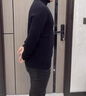 皮尔卡丹（pierre cardin）羊毛衫男纯羊毛高领毛衣中青年秋冬保暖长袖针织衫 黑色 常规 XL （建议135到155斤左右） 实拍图