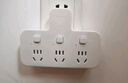 公牛（BULL）转换插头/品字形一转三插座/无线转换插座/电源转换器 适用卧室、厨房 3位分控开关插座  实拍图