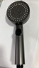 四季沐歌（MICOE）增压淋浴花洒喷头 加压卫浴淋浴喷头枪灰花洒头莲蓬单头手持花洒 实拍图