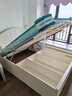 林氏家居儿童床女孩公主床单人床儿童床男孩简约储物儿童房家具LS236A1 非全实木|实木排骨架【气动高箱床】 1.5米x2米 床+椰棕护脊垫(13cm) 实拍图