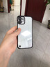 弘卓适用苹果12手机壳 iphone12手机壳电镀无边框透明散热轻奢高清超薄防摔简约男女款 石墨黑 实拍图