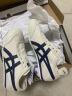 Onitsuka Tiger鬼塚虎春夏男女帆布一脚蹬懒人鞋MEXICO 66™ SLIP-ON 1183A360 米色/藏青色 38 实拍图