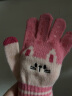 kocotreekk树儿童手套防滑春秋男童宝宝五指手套女孩冬季保暖卡通可爱针织 实拍图