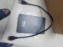 黑甲虫 (KINGIDISK) 750G USB3.0 移动硬盘 H系列 2.5英寸 磨砂黑 简约便携 商务伴侣 内置加密软件 H750 实拍图