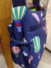 小安熊新款尼龙布包中年女包妈妈包帆布单肩包女士中老年人斜跨包大容量 蓝色气球 实拍图