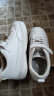 回力（Warrior）儿童小白鞋男女童鞋休闲运动鞋 WZ(TH)-1596 白色升级款 32码 实拍图