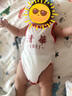 婧麒清华北大婴儿衣服夏季薄款包屁衣纯棉宝宝三角连体衣夏装两件装 短袖-清华【蓝色+红色】 66cm 实拍图