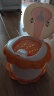可优比（KUB）儿童折叠马桶外出便携式小马桶凳小孩尿壶盆旅行车载坐便器 小狮子橙色 [1+1+5]清洁套装 晒单实拍图