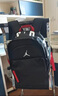 NIKE【满天星】 JORDAN 耐克AJ双肩背包大学生电脑包大容量减负书包 正黑色 8/20【49*30*17cm 约25L】 实拍图