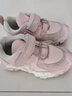 巴布豆（BOBDOG）童鞋女宝宝学步鞋加绒二棉鞋 106305033 果粉色28 实拍图