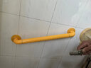 墨斐琳（Morphling） 浴室安全扶手卫生间马桶防滑把手防摔老年人残障无障碍过道栏杆 304加强型-橙色 78cm 实拍图