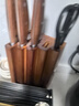 张小泉厨房六件刀具套装切菜刀切片刀斩骨刀多用小厨刀家用水果刀剪刀 实拍图