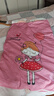 禾声儿童睡袋1-3-6岁宝宝春夏秋冬季可拆卸中大童防踢被子神器5-10岁 粉色女孩 120x75cm【1-6岁，棉花厚款】 实拍图