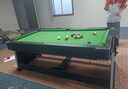 绅领 美式台球桌多功能四合一成人桌球台乒乓桌标准冰球桌会议桌家用 7尺 四合一黑绿 实拍图