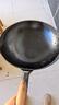 典匠 铸铁炒锅无涂层轻便炒菜锅老式圆底生铁锅不锈家用炒菜锅32cm 轻量化炒锅-玻璃盖 32cm 实拍图
